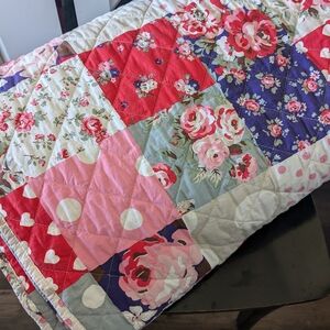 Gorgeous Cath Kidston Patchwork Quilt King 104 X 89